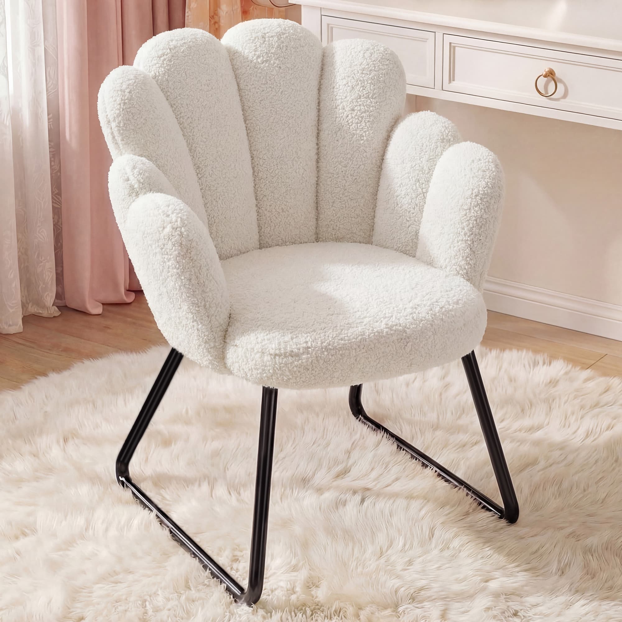 Office X Furniture - Кресло EnHomee Teddy Fleece с флисовым