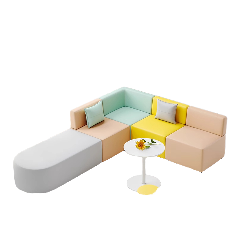 Office X Furniture - Комбинированный угловой офисный диван X*-Creative из