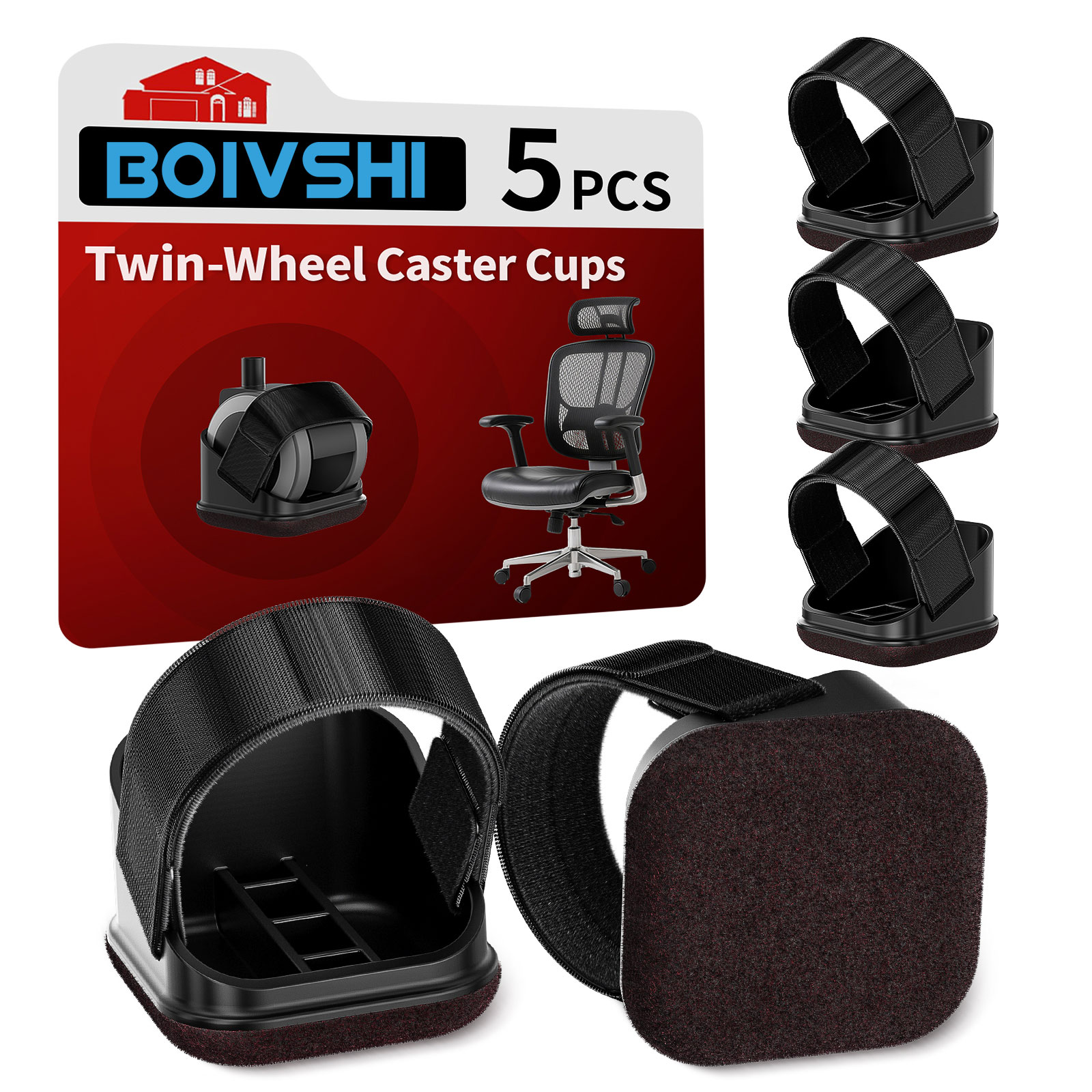 Office Furniture Equipment - 5 шт. Защитные накладки на ножки