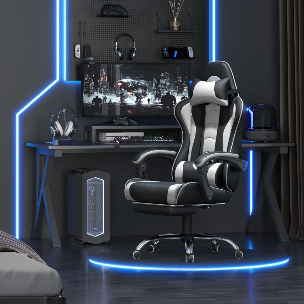 Office X Furniture - Настраиваемое эргономичное игровое кресло с поворотным