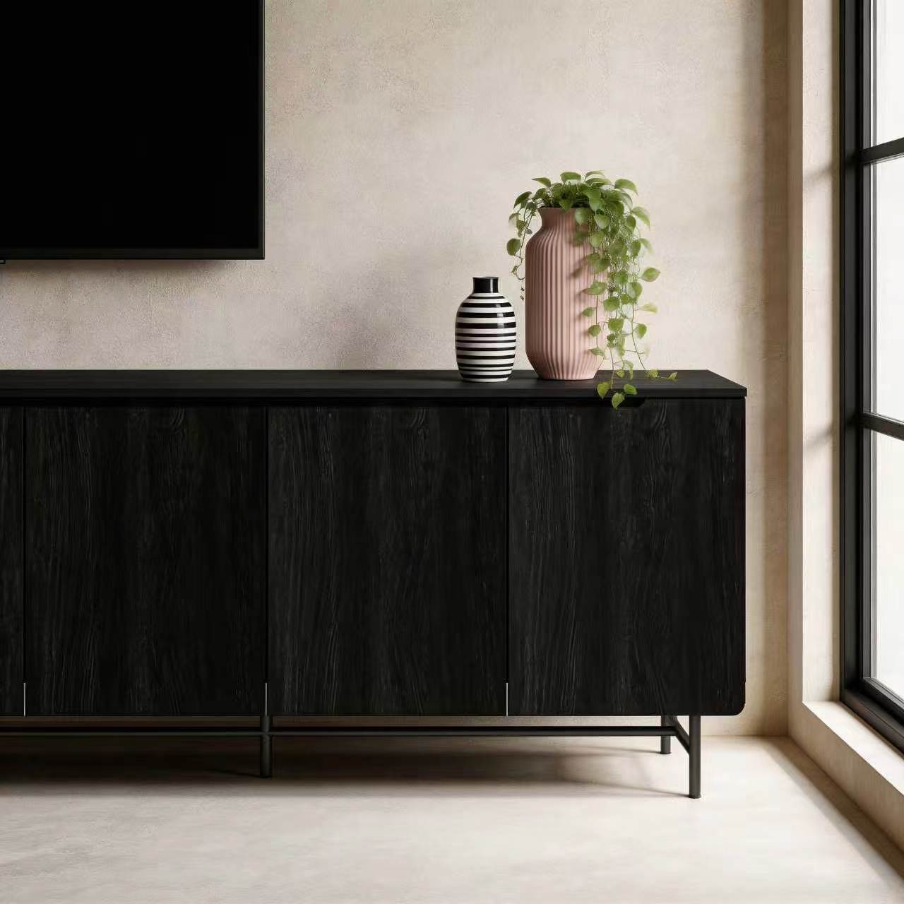 Большой рифленый буфет 68 дюйм – обзор и цена Credenza Office Storage
