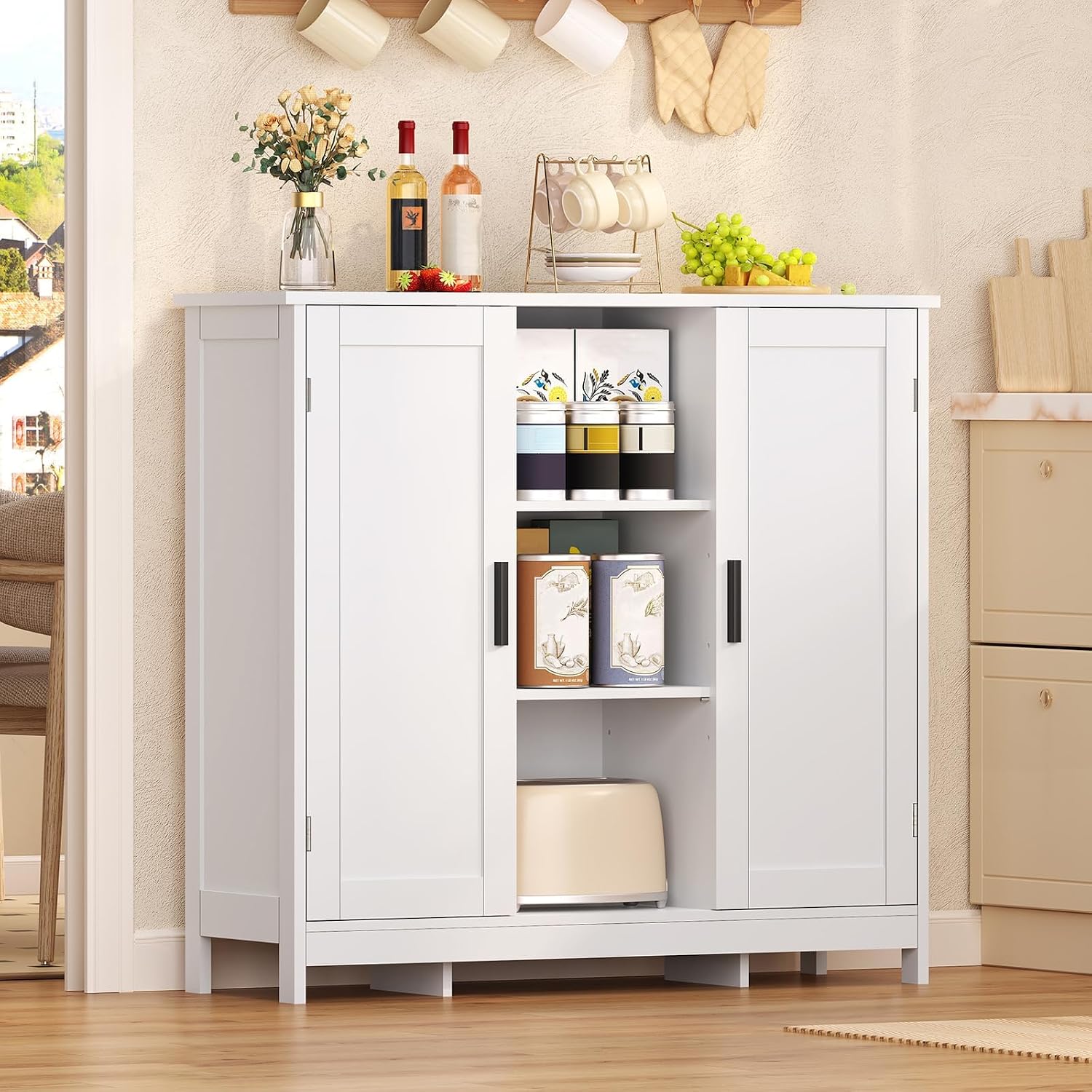 Шкаф для хранения с дверцами,  – обзор и цена Credenza Office Storage