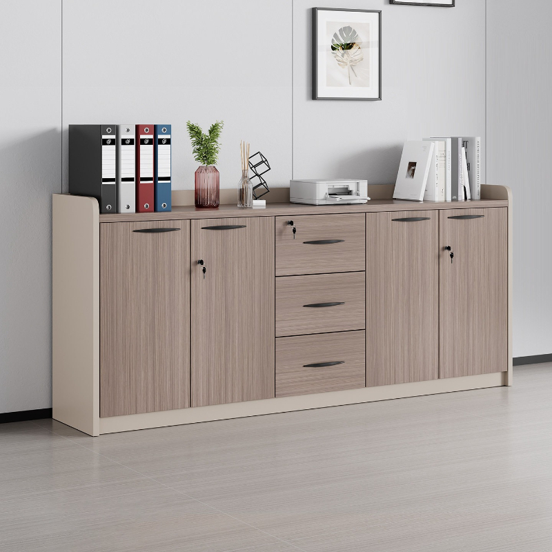 Современный деревянный низкий  – обзор и цена Credenza Office Storage