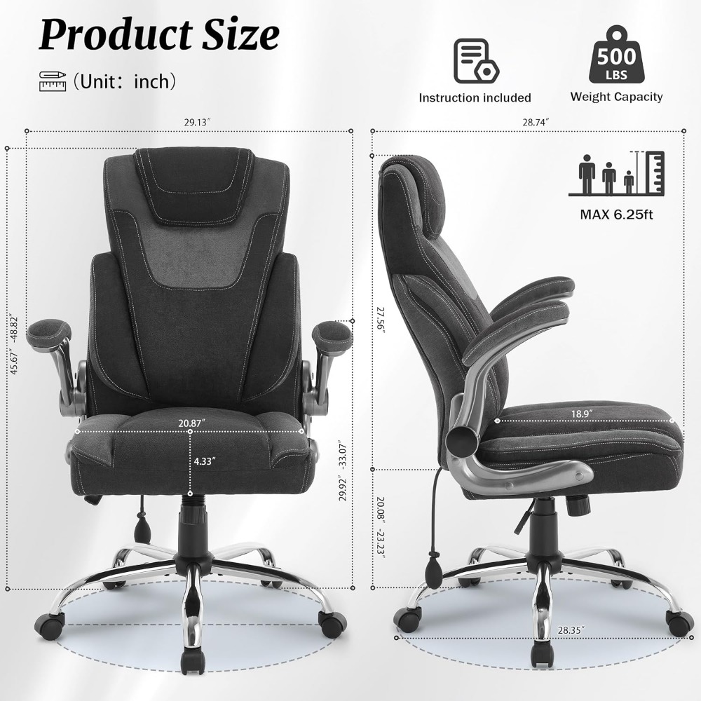 Большое и высокое офисное крес – обзор и цена Office X Furniture